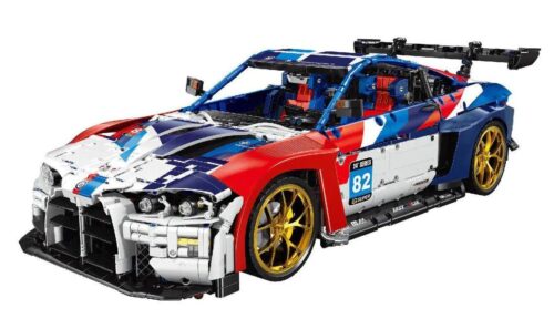 Bộ lắp ghép Siêu Xe Thể Thao BMW Xiao Jiaodu JD040 tỉ lệ 1:8, đồ chơi mô hình cho con trai 8 tuổi, chất lượng cao, giá tốt.