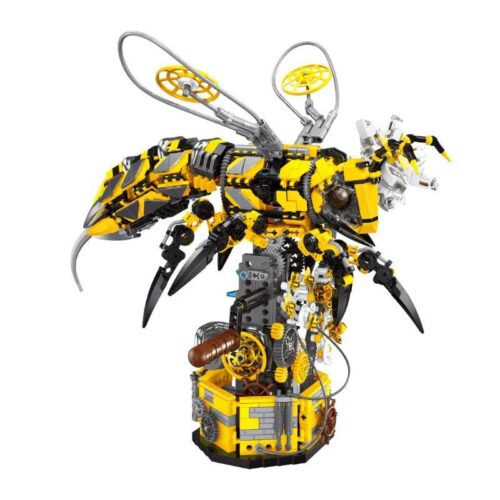 Bộ lắp ghép Côn trùng Máy móc Ong Bắp Cày Xiaojiao JD015 - Mô hình Steampunk Bánh răng Khớp nối đa chiều