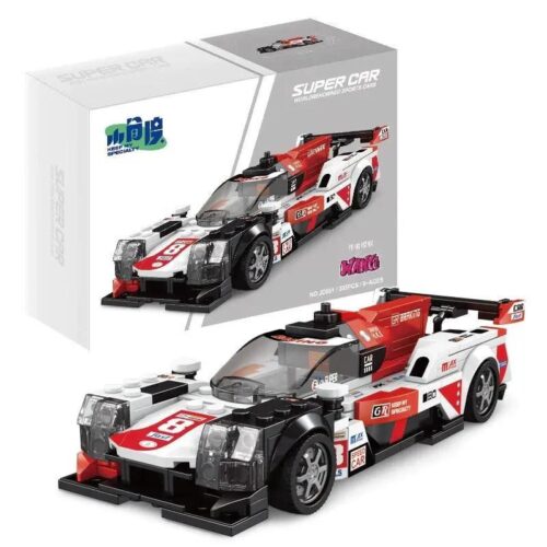 Hộp sản phẩm bộ lắp ghép siêu xe Toyota GR010 Le Mans JD061