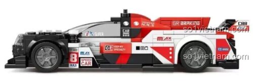 Mô hình siêu xe Toyota GR010 Le Mans JD061 đã lắp ráp