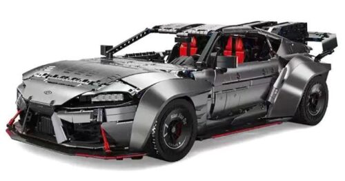 Bộ lắp ghép Siêu xe Toyota Supra XiaoJiaoDu JD019 tỉ lệ 1:8, đồ chơi mô hình Technic cho con trai 14 tuổi, giá tốt.