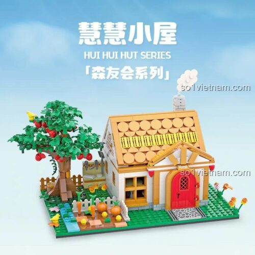 Bộ đồ chơi Ngôi nhà của Cư dân Xã hội Động vật JD035 879 mảnh ghép, Tương thích LEGO®, Phù hợp cho bé 6 tuổi, Màu sắc chủ đạo Nâu, Trắng, Đỏ, Xanh lá, Vàng, Chất liệu Nhựa ABS cao cấp, Kỹ năng Sáng tạo ý tưởng, Phối hợp tay mắt, Kiên nhẫn, Tập trung chi tiết, Định hướng không gian, Giải quyết vấn đề, Tưởng tượng