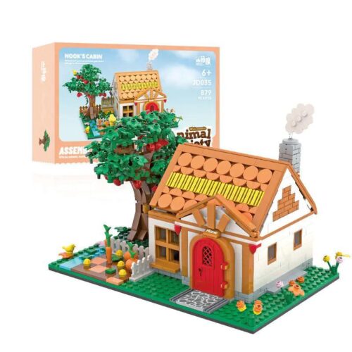 Bộ đồ chơi Ngôi nhà của Cư dân Xã hội Động vật JD035 879 mảnh ghép, Tương thích LEGO®, Phù hợp cho bé 6 tuổi, Màu sắc chủ đạo Nâu, Trắng, Đỏ, Xanh lá, Vàng, Chất liệu Nhựa ABS cao cấp, Kỹ năng Sáng tạo ý tưởng, Phối hợp tay mắt, Kiên nhẫn, Tập trung chi tiết, Định hướng không gian, Giải quyết vấn đề, Tưởng tượng