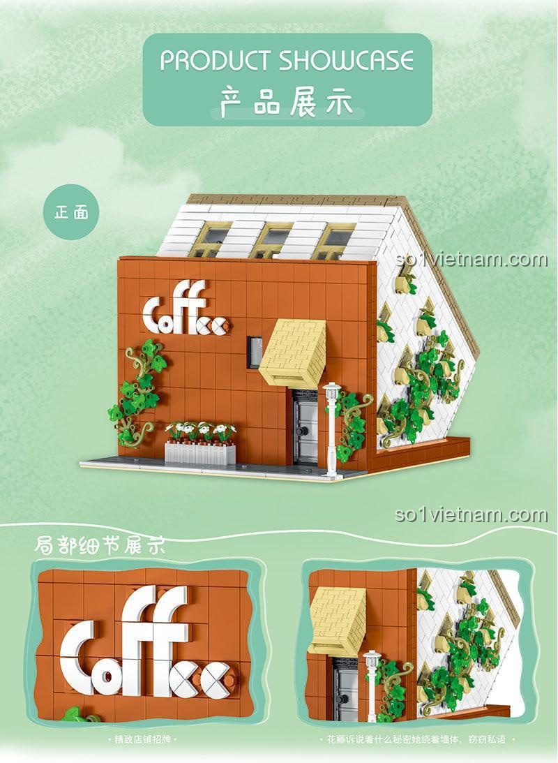 Thông số kỹ thuật chi tiết của đồ chơi xây dựng 10209: 3118 chi tiết, chất liệu ABS, kích thước 17.5x30x24.5 cm.