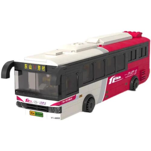 bộ lắp ghép Xe buýt Quảng Châu FAW B10 D09701-2209. Đồ chơi mô hình cho con trai 14 tuổi, giá rẻ.