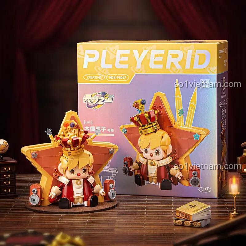 Hai mô hình Bút chì Hoàng tử từ bộ lắp ghép 野想Pleyerid M38-P8057