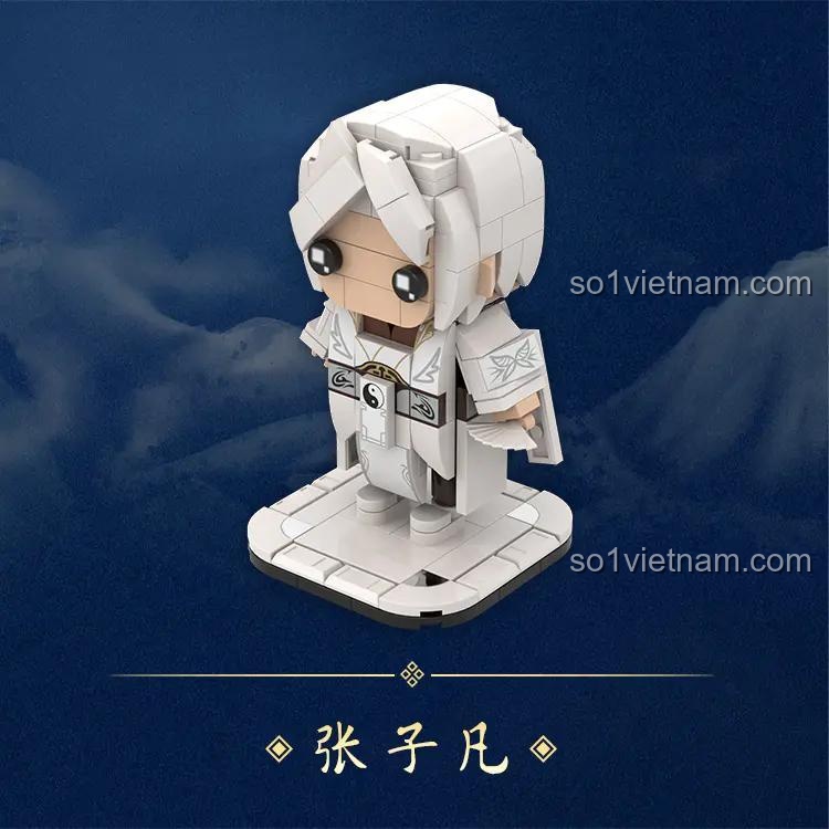 Đồ chơi mô hình Trương Tử Phàm của YJ Bricks, thiết kế độc đáo, phù hợp cho con trai trên 14 tuổi.