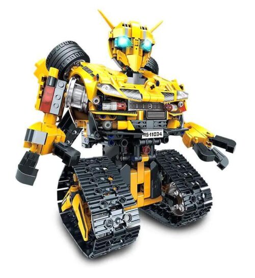 Bộ lắp ghép Robot Lập Trình Biến Hình Bumblebee Yong Le Xing 11034, đồ chơi mô hình chất lượng cao cho bé trai 12 tuổi, giá tốt.