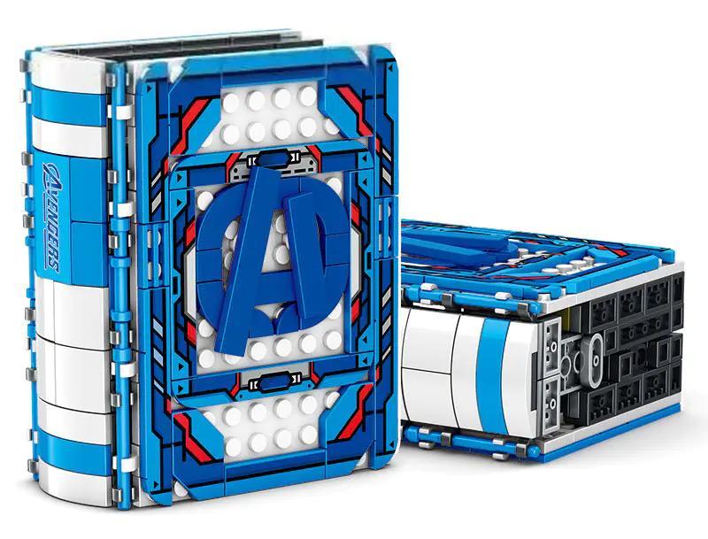Bộ lắp ghép mô hình cuốn sách Avengers YZ YZ7076