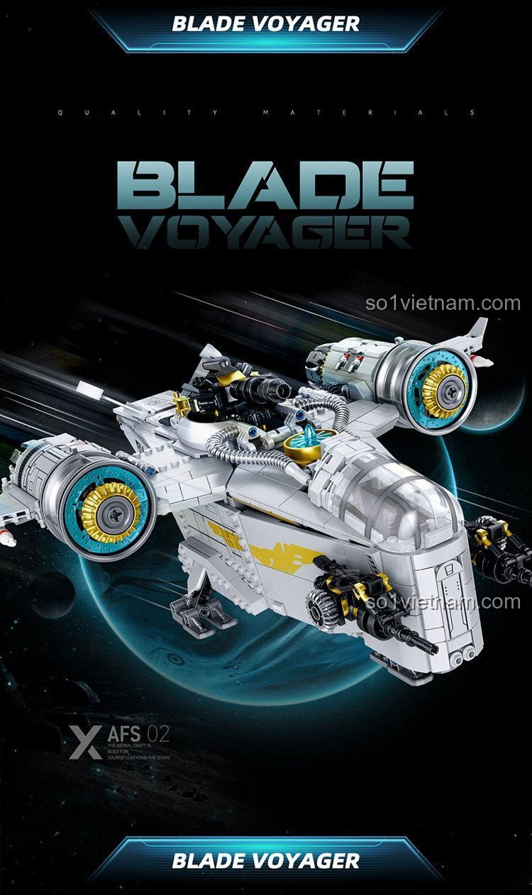 ZAPE 98000 Dao Găm Chiến Hạm tàu vũ trụ Star Wars mô hình điều khiển từ xa, bộ lắp ghép cho bé trai 6 tuổi, giá tốt