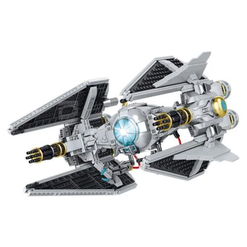 Bộ lắp ghép ZAPE 98001 Tàu đánh chặn Stellar Interceptor, mô hình phi thuyền Star Wars 1109 chi tiết, đồ chơi lắp ráp cho bé trai 6 tuổi, giá tốt