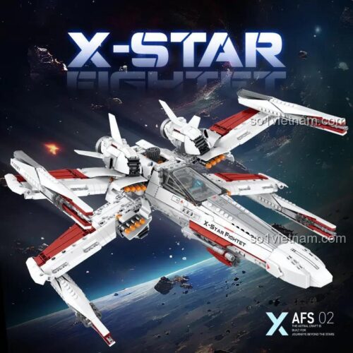 Chiến cơ X-Wing Fighter ZAPE 98003, bộ đồ chơi X-Wing Fighter, bộ lắp ghép X-Wing Fighter, Tàu chiến X-Wing, Phi thuyền X-Wing, X-Wing Starfighter, Chiến đấu cơ X-Wing, Tàu vũ trụ X-Wing, X-Wing, Chiến cơ Starfighter, Tàu chiến Starfighter, Phi thuyền Starfighter, 1109 mảnh ghép, đồ chơi cho bé trai 6 tuổi, giá tốt