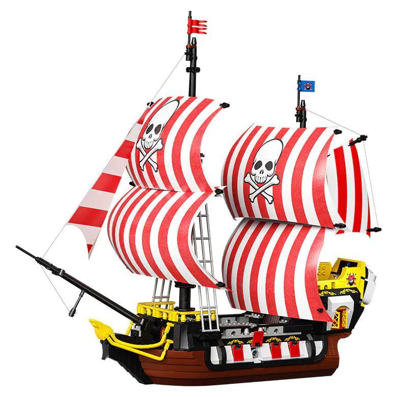 Bộ lắp ghép Thuyền Hải Tặc Râu Đen ZHEGAO 653007 chất lượng cao, đồ chơi mô hình Tàu Hải Tặc Râu Đen cho con trai 14 tuổi, giá tốt