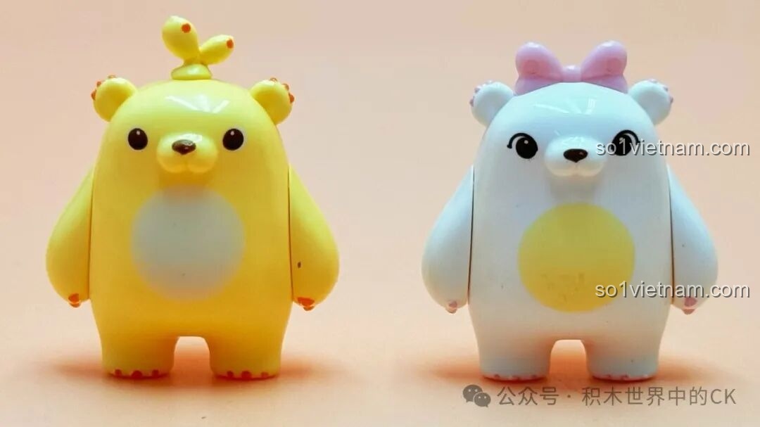 Thêm hoa và lá trang trí cho bộ ZHEGAO 661007 