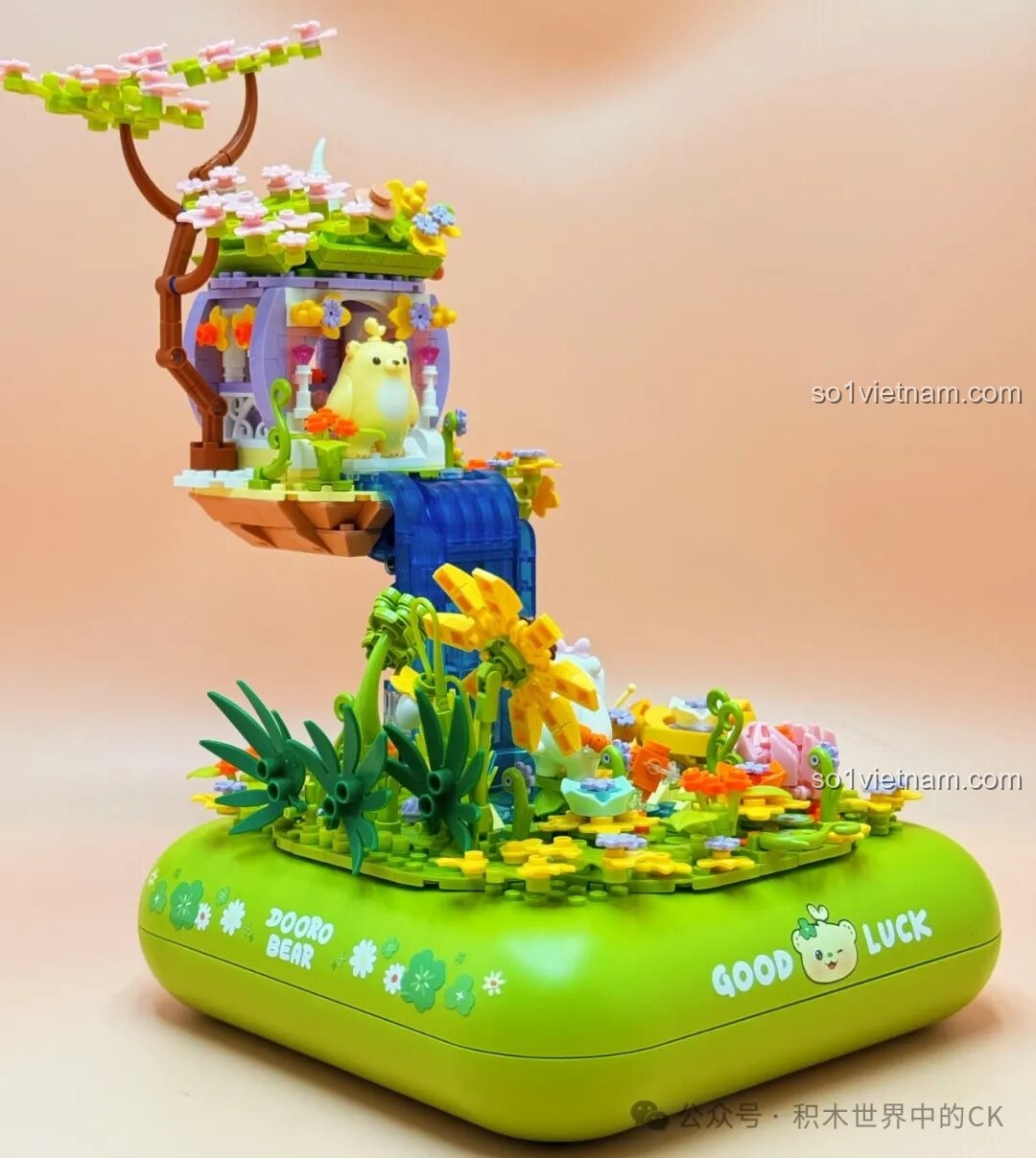 Minifigure Gấu Trắng của bộ ZHEGAO 661007 