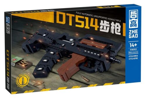 Hộp sản phẩm ZHEGAO 918002 Súng trường tấn công tự động DT514