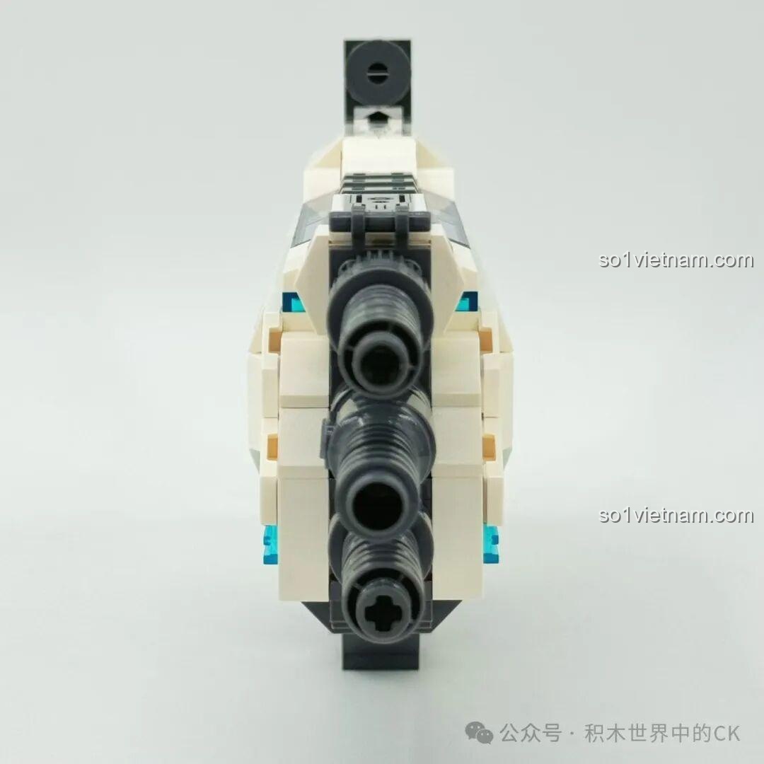 ZHEGAO Súng trường điện từ Bạch Dương 918019, mô hình súng trường hoàn chỉnh, chất liệu nhựa ABS cao cấp