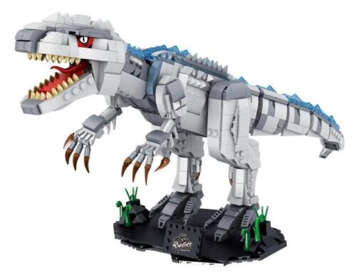 Mô hình khủng long bạo chúa ZHEGAO 931001 lắp ráp, đồ chơi xếp hình khủng long T-Rex, đồ chơi giáo dục cho bé trai 6 tuổi