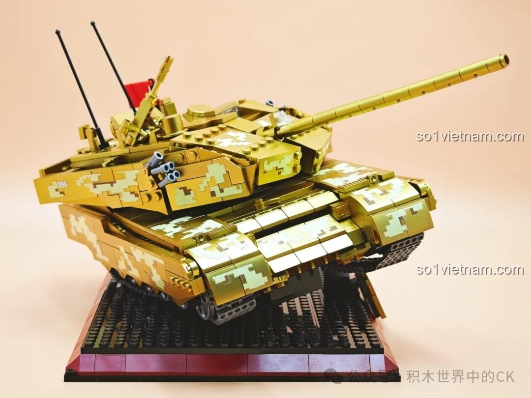 Cận cảnh chi tiết súng chính 125mm của xe tăng 99A ZHEGAO GZ2008.