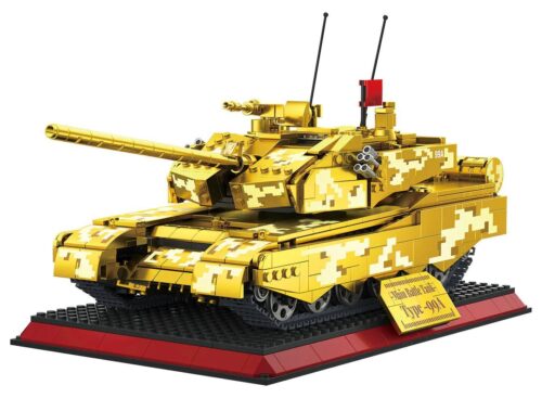 Xe tăng chiến đấu chủ lực 99A phiên bản VIP Vàng Hoàng Kim ZHEGAO GZ2008 - góc nhìn chính diện