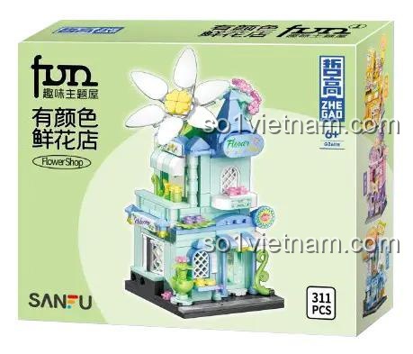 Mô hình cửa hàng Sanfu 6118 giá trị cao cho bé gái 6 tuổi