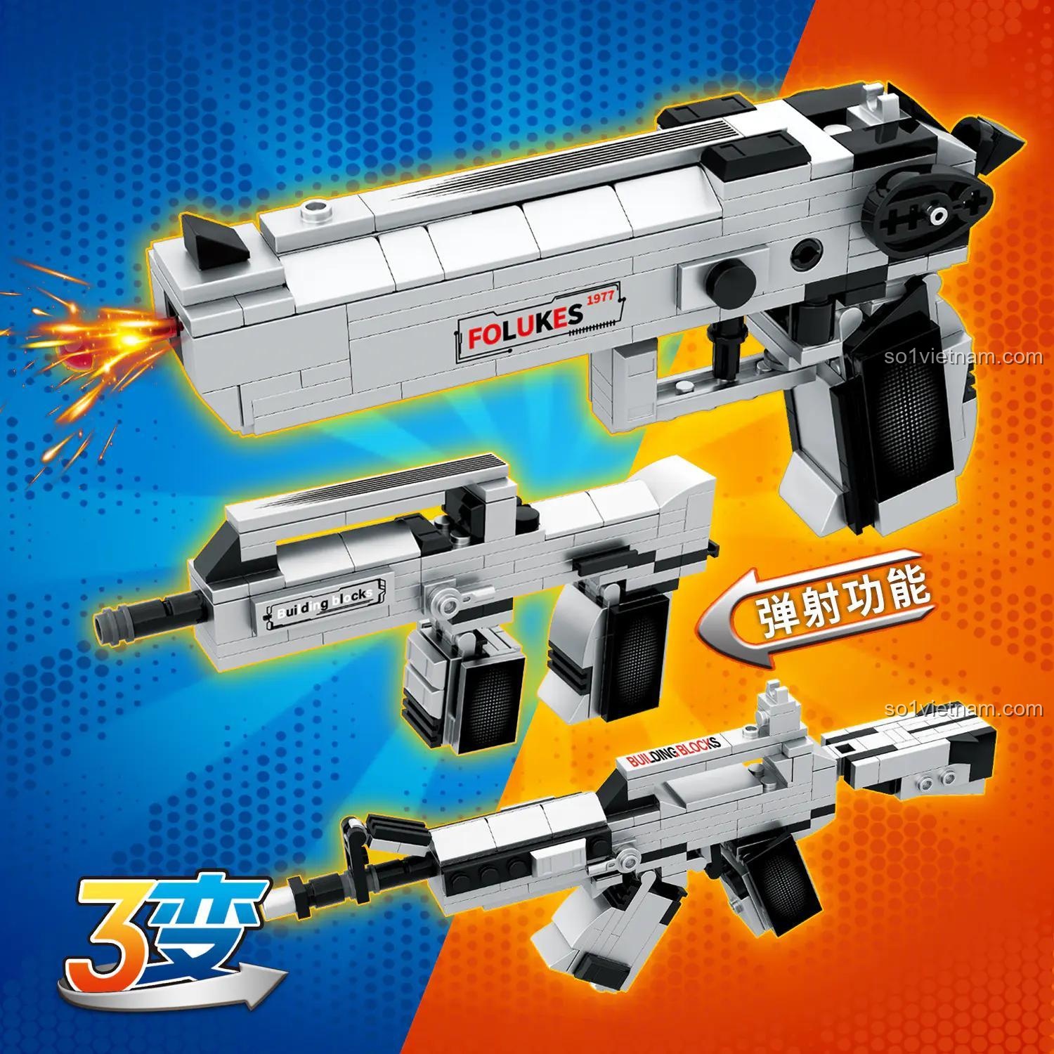 Mô hình súng lắp ráp ZHEGAO SPEAR GZ6208