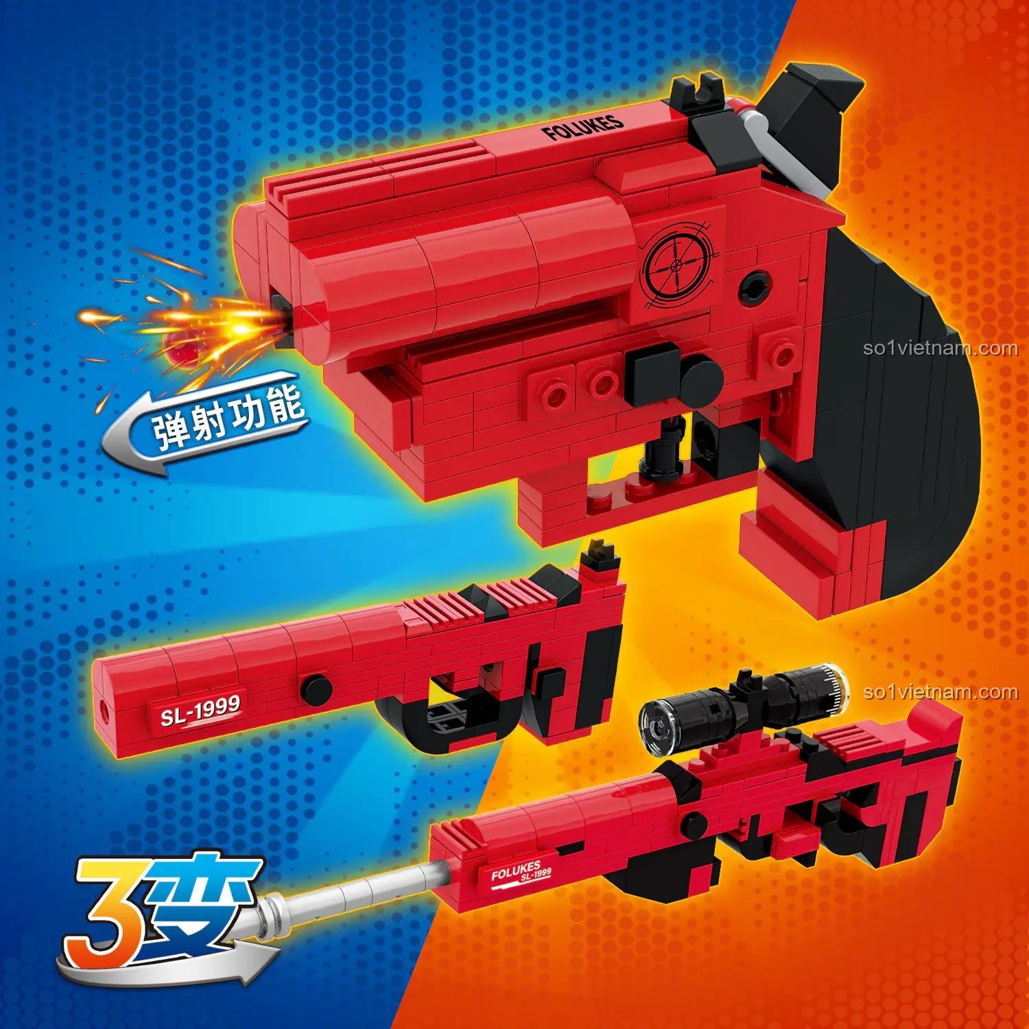 Mô hình súng lắp ráp ZHEGAO SPEAR GZ6208