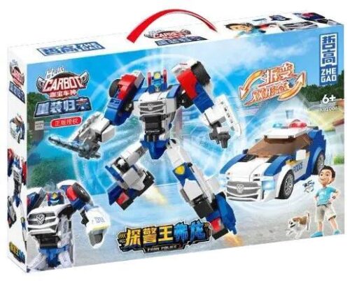 bộ lắp ghép Robot Biến Hình Cảnh Sát Fron Police giá tốt cho bé trai 6 tuổi