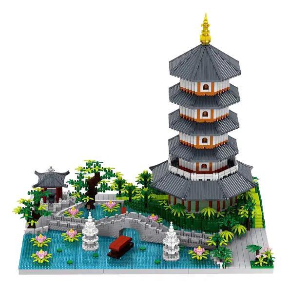 Mô hình kiến trúc Hàng Châu Tây Hồ ZHEGAO LZ8270