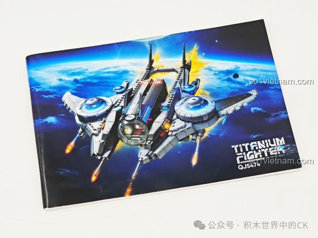 Sách hướng dẫn lắp ráp Tàu Chiến Titanium ZHEGAO QJ5474