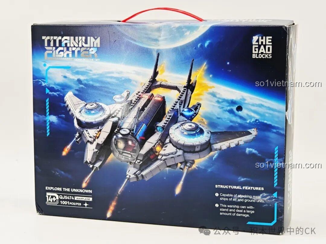 Tổng quan Tàu Chiến Titanium ZHEGAO QJ5474