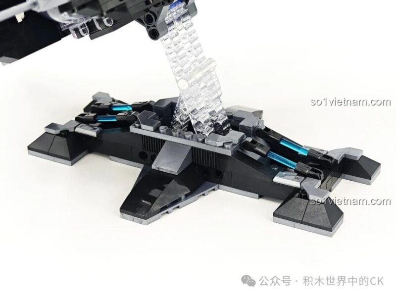 Chi tiết lắp ráp Tàu Chiến Titanium ZHEGAO QJ5474