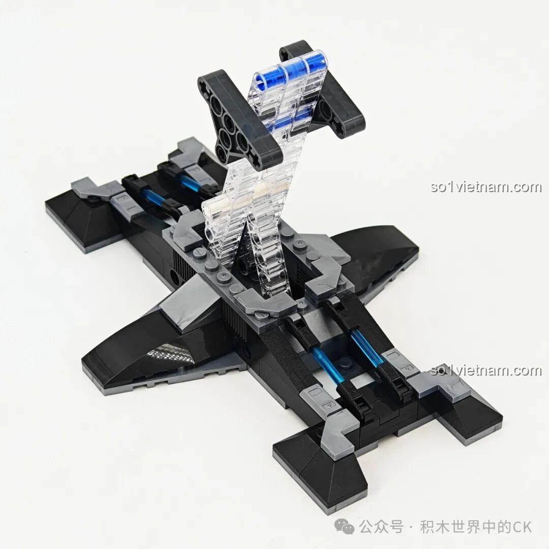 Chi tiết lắp ráp Tàu Chiến Titanium ZHEGAO QJ5474