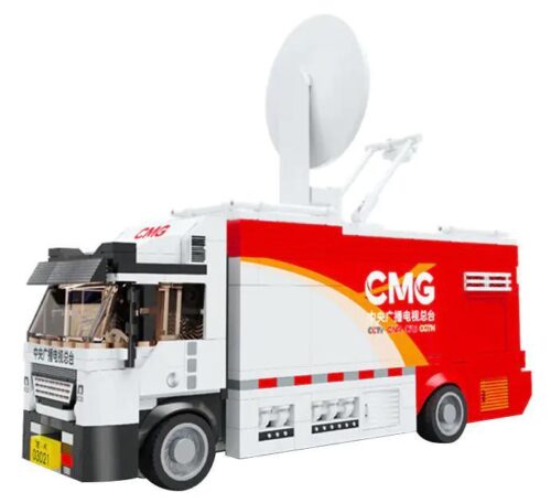 Bộ đồ chơi C波段卫星车 中视元创 YC-DZ026 Xe vệ tinh 553 mảnh