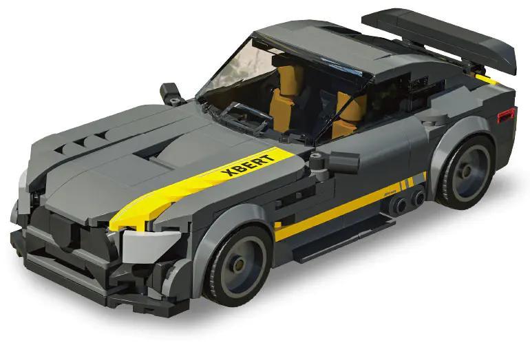 Bộ lắp ghép siêu xe Mercedes-AMG GT R Zhuanyue Xbert 66126 màu xám, đồ chơi mô hình 373 mảnh cho con trai 14 tuổi giá rẻ.