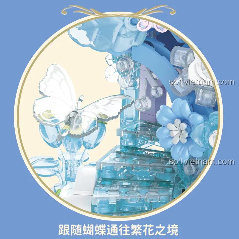 集域Zoin FT102 bộ lắp ghép Giày Hoa Mộng Mơ, Giày cao gót đính hoa, Giày cao gót pha lê, Giày cao gót bướm, Giày cao gót thần tiên, Giày cao gót mộng mơ, Giày cao gót lộng lẫy, Giày cao gót nghệ thuật, Giày cao gót pha lê lấp lánh, Giày cao gót lung linh huyền ảo, 6 tuổi, con gái, giá tốt