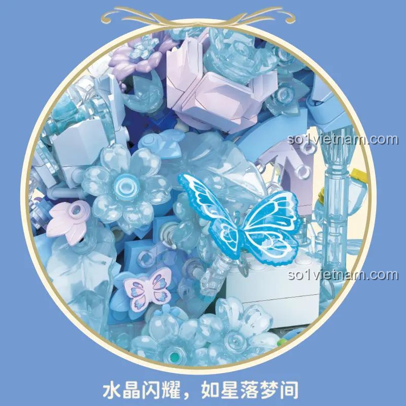 集域Zoin FT102 bộ lắp ghép Giày Hoa Mộng Mơ, Giày cao gót đính hoa, Giày cao gót pha lê, Giày cao gót bướm, Giày cao gót thần tiên, Giày cao gót mộng mơ, Giày cao gót lộng lẫy, Giày cao gót nghệ thuật, Giày cao gót pha lê lấp lánh, Giày cao gót lung linh huyền ảo, 6 tuổi, con gái, giá tốt