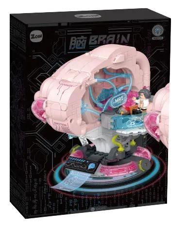 Hộp sản phẩm Zoin GK101 Mô hình Não Bộ Thông Minh, bộ lắp ghép cấu trúc não bộ cho bé 14 tuổi